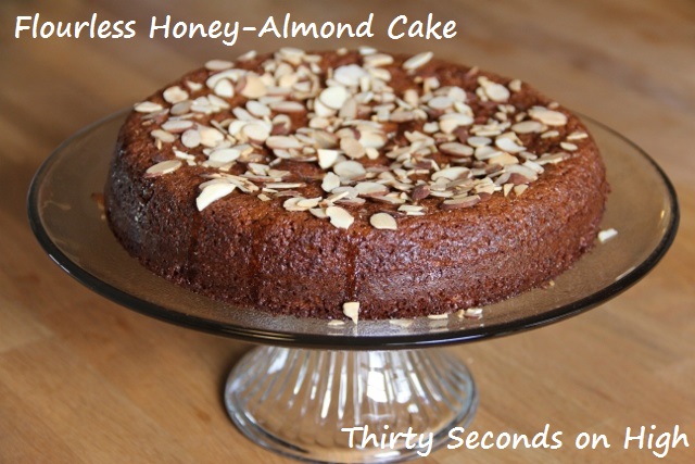 flourless honey-almond cake