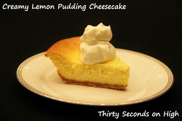 Creamy Lemon Pudding Cheesecake