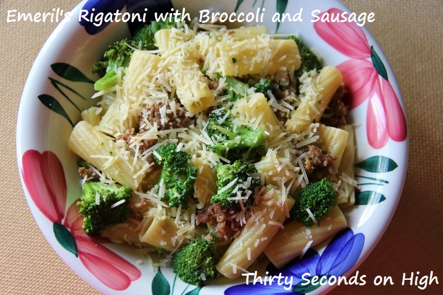 Emeril's Rigatoni with Broccoli and Sausage