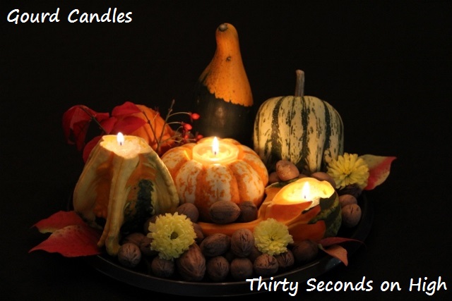Gourd Candles