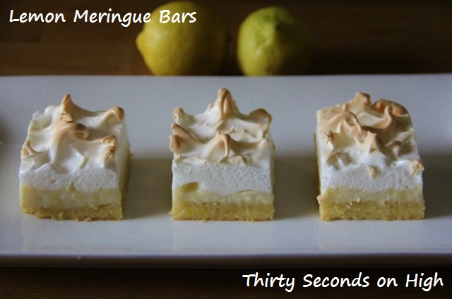 Lemon Meringue Bars